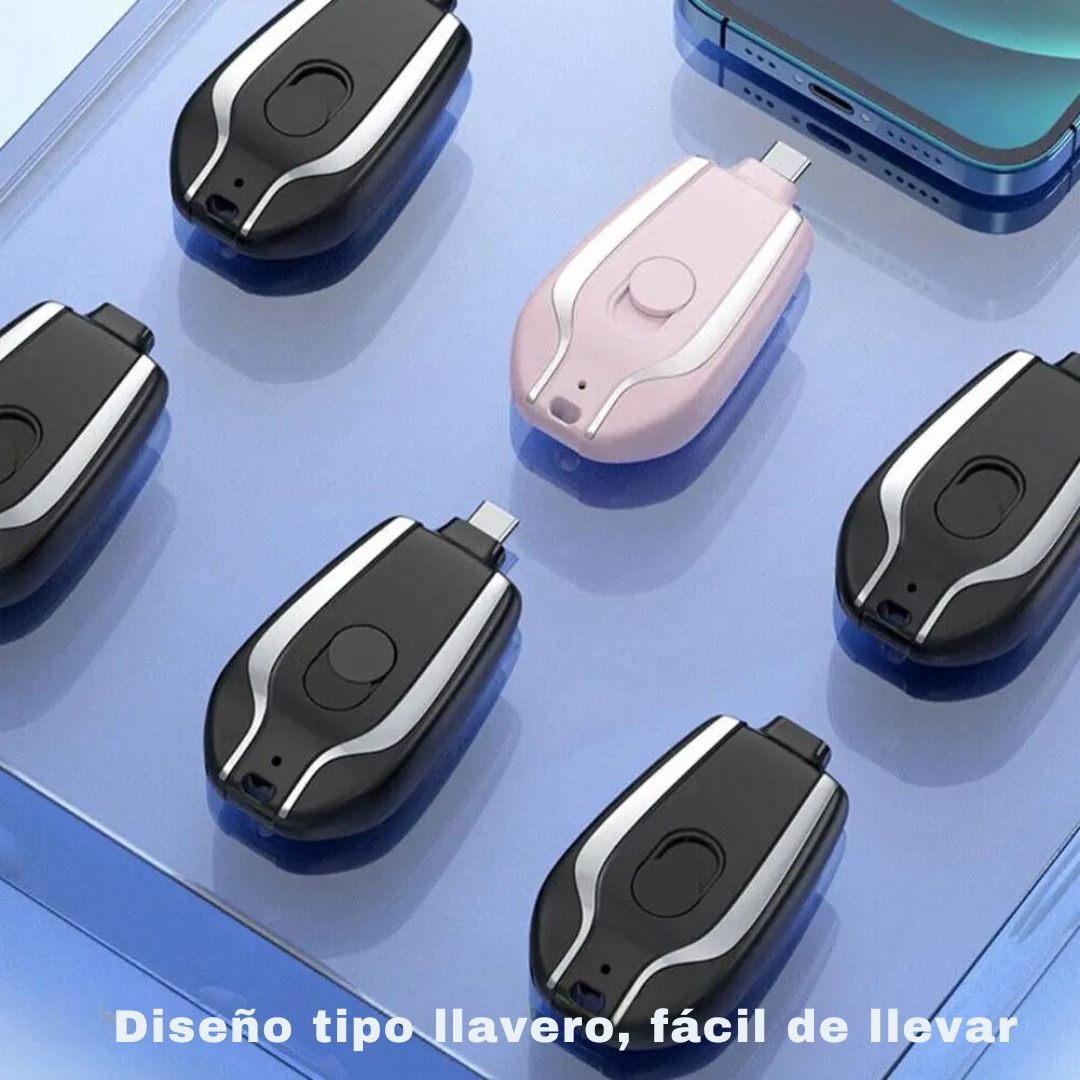 Mini cargador portátil llavero solo para ANDROID