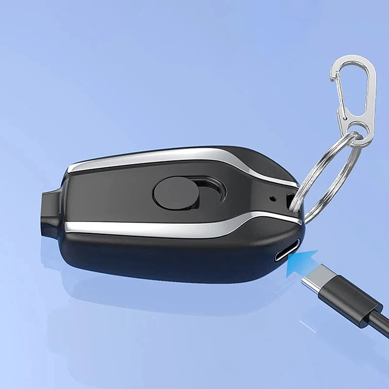 Mini cargador portátil llavero solo para ANDROID