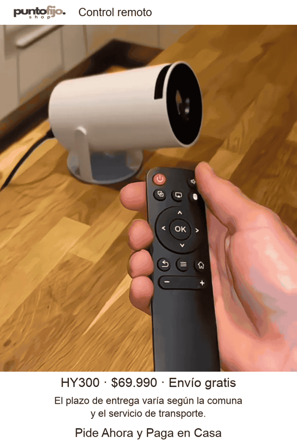 Proyector portátil HY300 · 720p