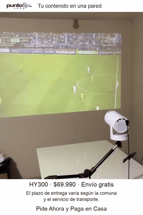 Proyector portátil HY300 · 720p