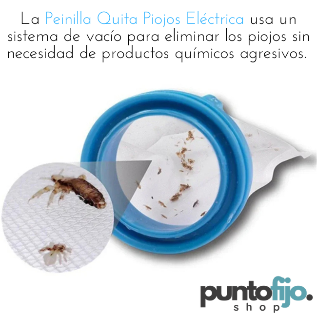 Saca piojo y liendras eléctrico