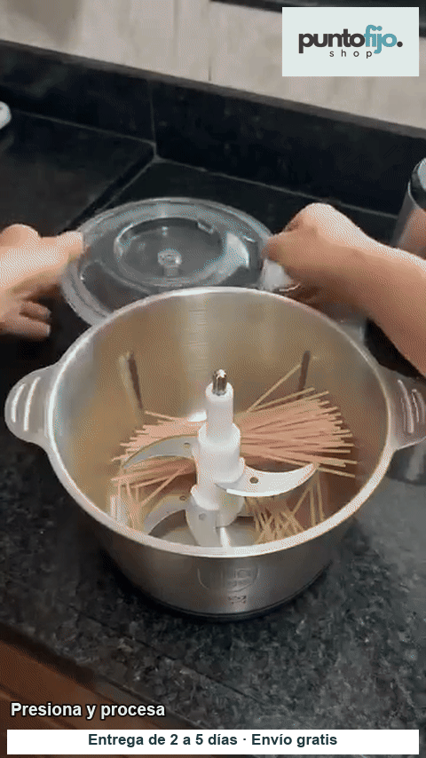 Picador de alimentos eléctrico 2 L