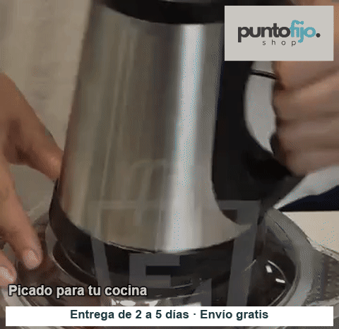 Picador de alimentos eléctrico 2 L
